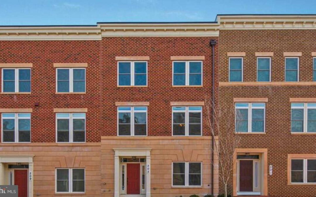 505 UPTOWN STREET GAITHERSBURG, MD 20878