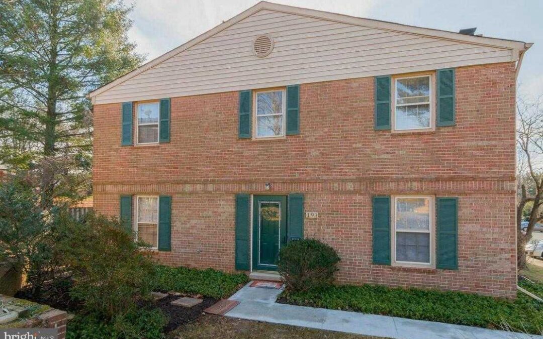 191 GOLD KETTLE DRIVE GAITHERSBURG, MD 20878